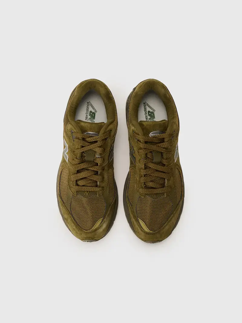 Sneaker bassa '2002' oliva miniatura 3