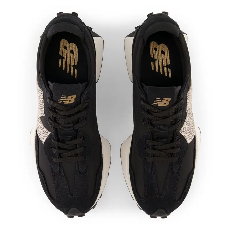 new balance Sneaker bassa '327' beige / nero miniatura 2