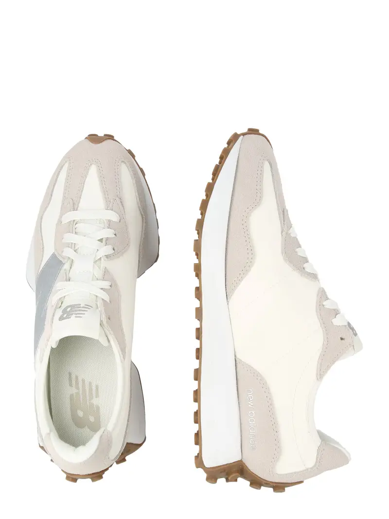 Sneaker bassa 327 cappuccino / argento / bianco miniatura 2