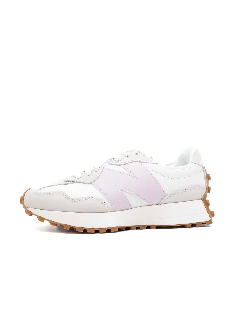 new balance Sneaker bassa '327'  stucco / rosa / bianco