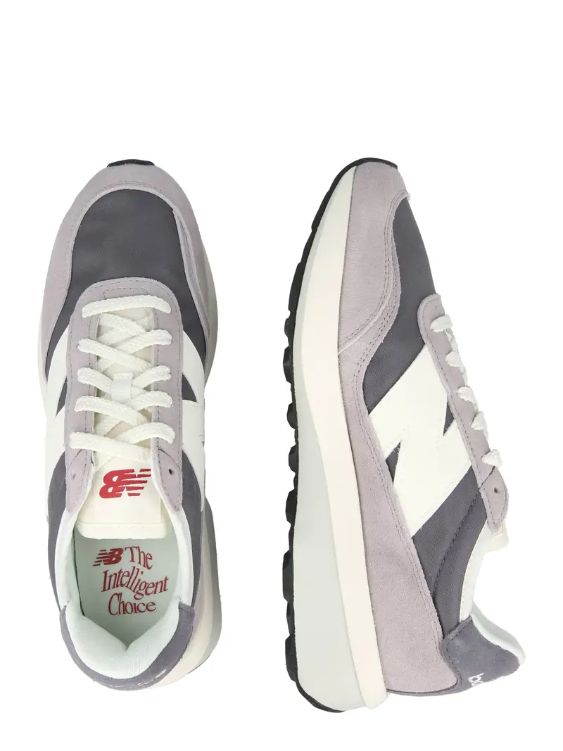 Sneaker bassa 370 beige / talpa / bianco miniatura 2