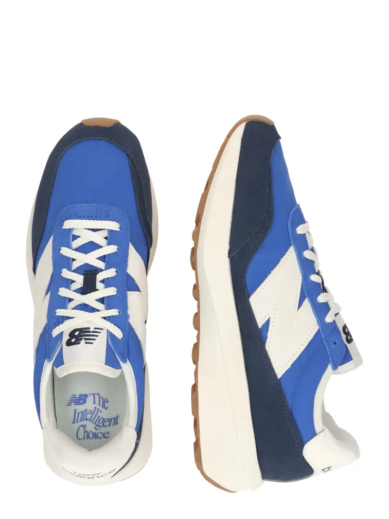 Sneaker bassa 370 blu / navy / bianco miniatura 2