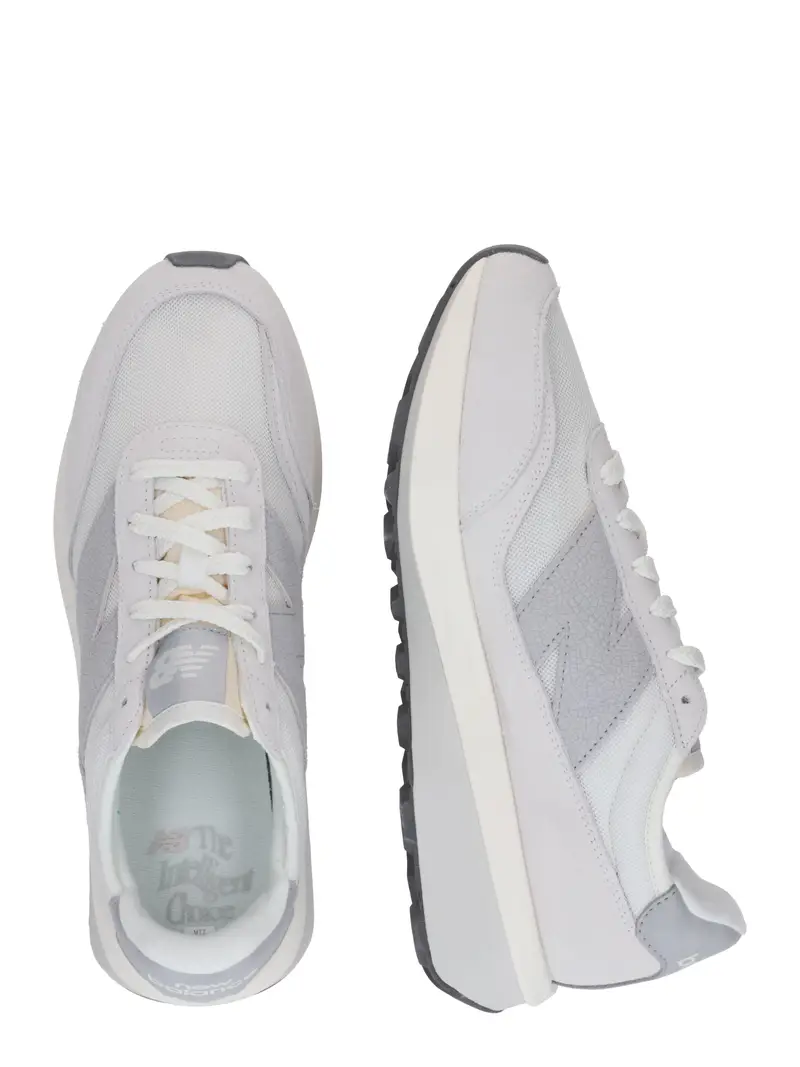 Sneaker bassa 370 grigio / grigio chiaro / offwhite miniatura 2
