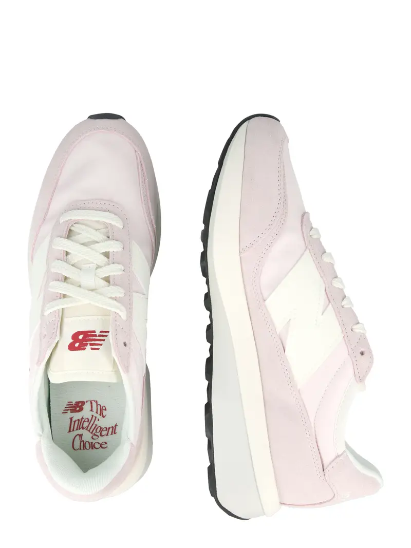 Sneaker bassa 370 rosa / rosa antico / rosso / bianco miniatura 2