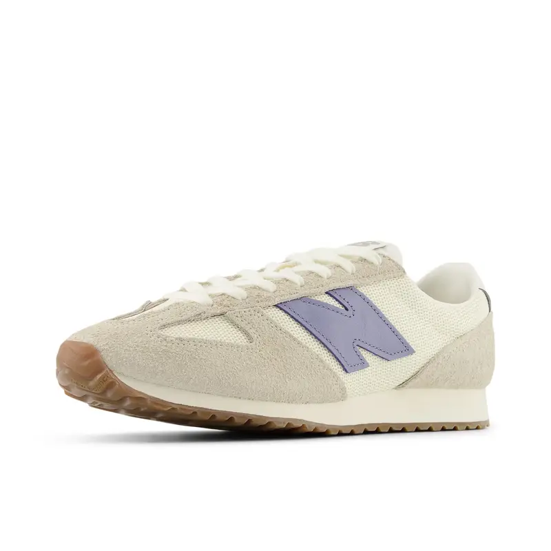 Sneaker bassa '471' beige / crema / blu violetto