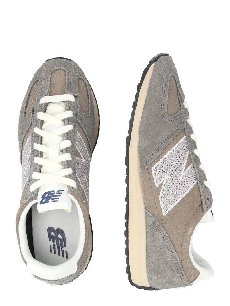 Sneaker bassa 471 broccato / grigio chiaro / grigio scuro / bianco miniatura 2