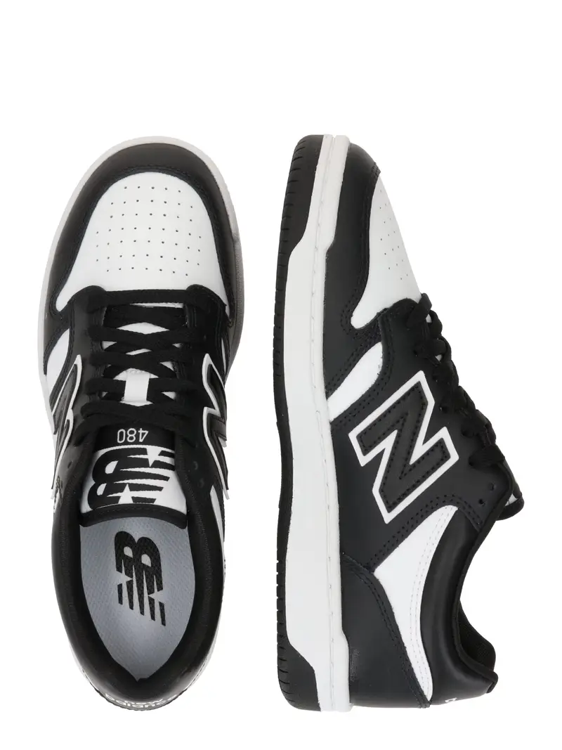 Sneaker bassa 480 nero / bianco miniatura 2