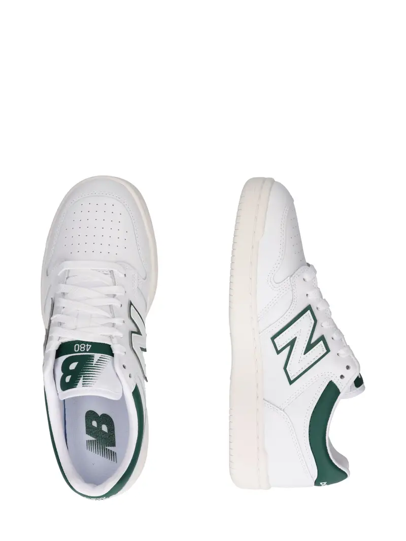 Sneaker bassa 480 verde scuro / bianco miniatura 2