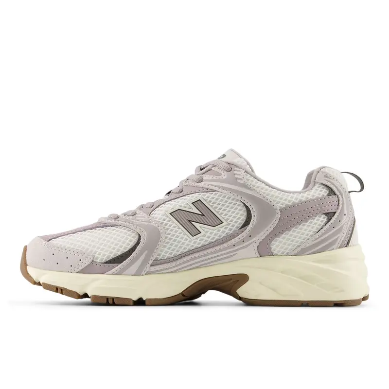 New Balance Sneakers bassa crema, grigio chiaro e malva miniatura 2