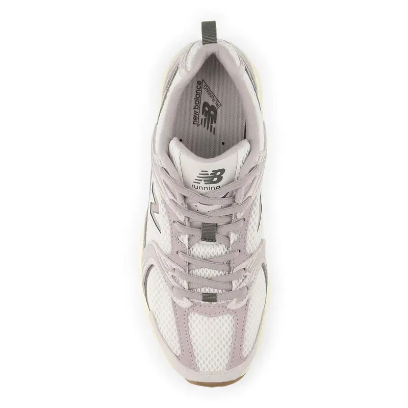 New Balance Sneakers bassa crema, grigio chiaro e malva miniatura 3
