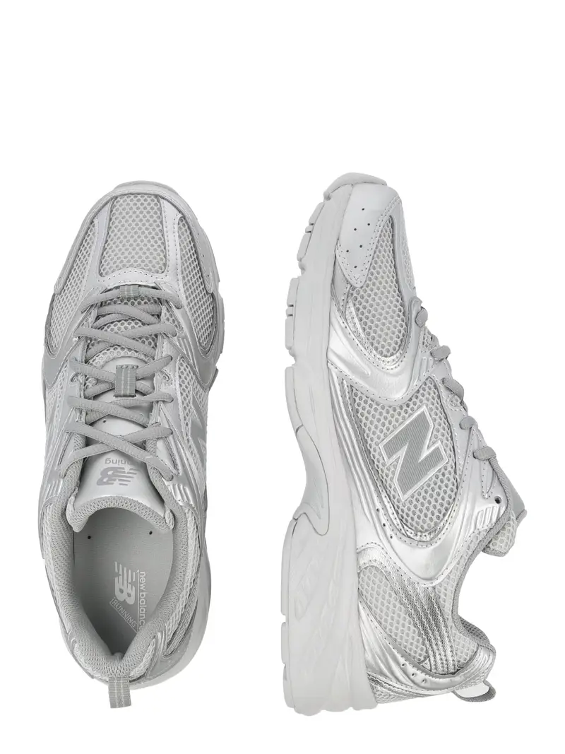 Sneaker bassa 530 grigio argento miniatura 2