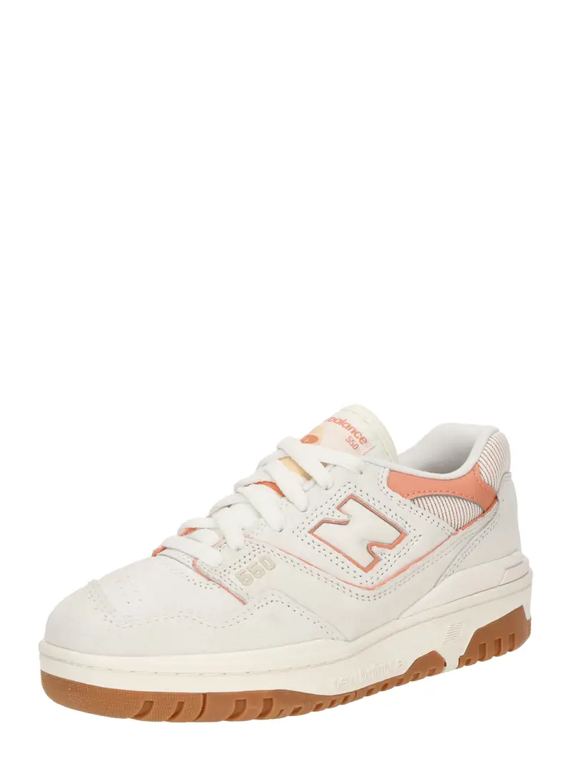 new balance Sneaker bassa '550'  beige chiaro / corallo