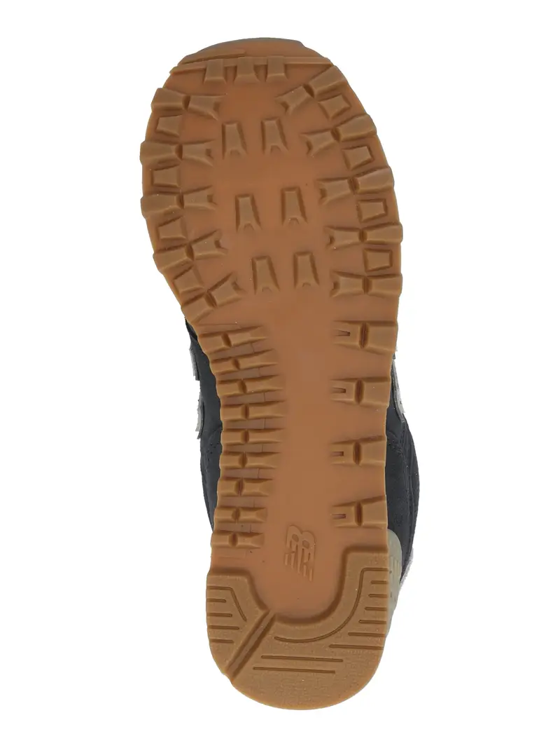 new balance Sneaker bassa '574' beige / grigio basalto / nero / bianco miniatura 2