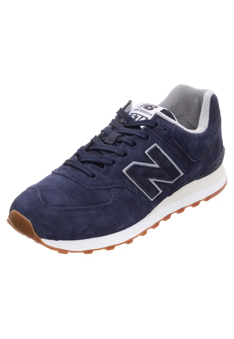 new balance Sneaker bassa '574' écru / blu scuro