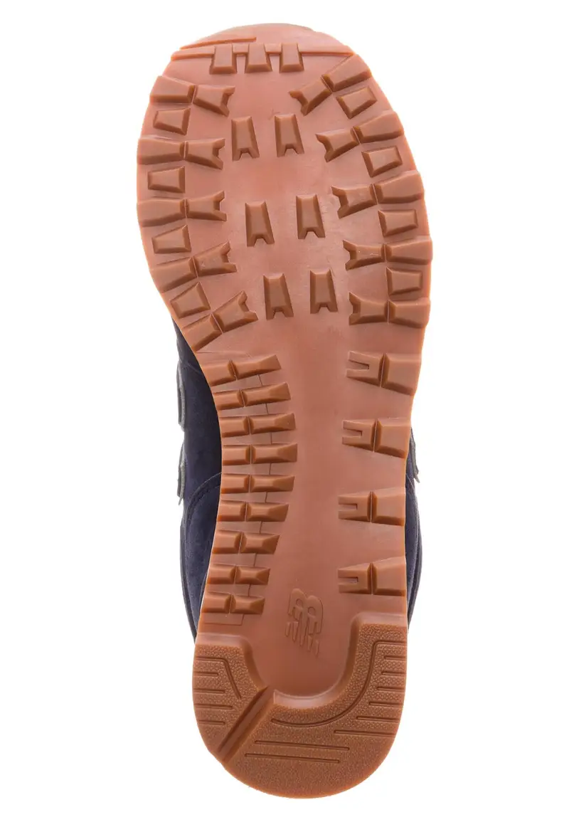 new balance Sneaker bassa '574' écru / blu scuro miniatura 2