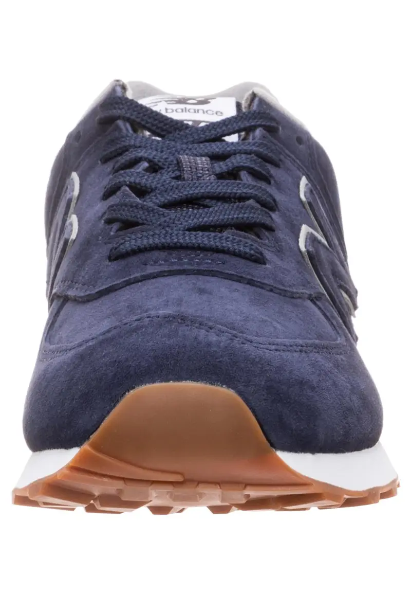 new balance Sneaker bassa '574' écru / blu scuro miniatura 3