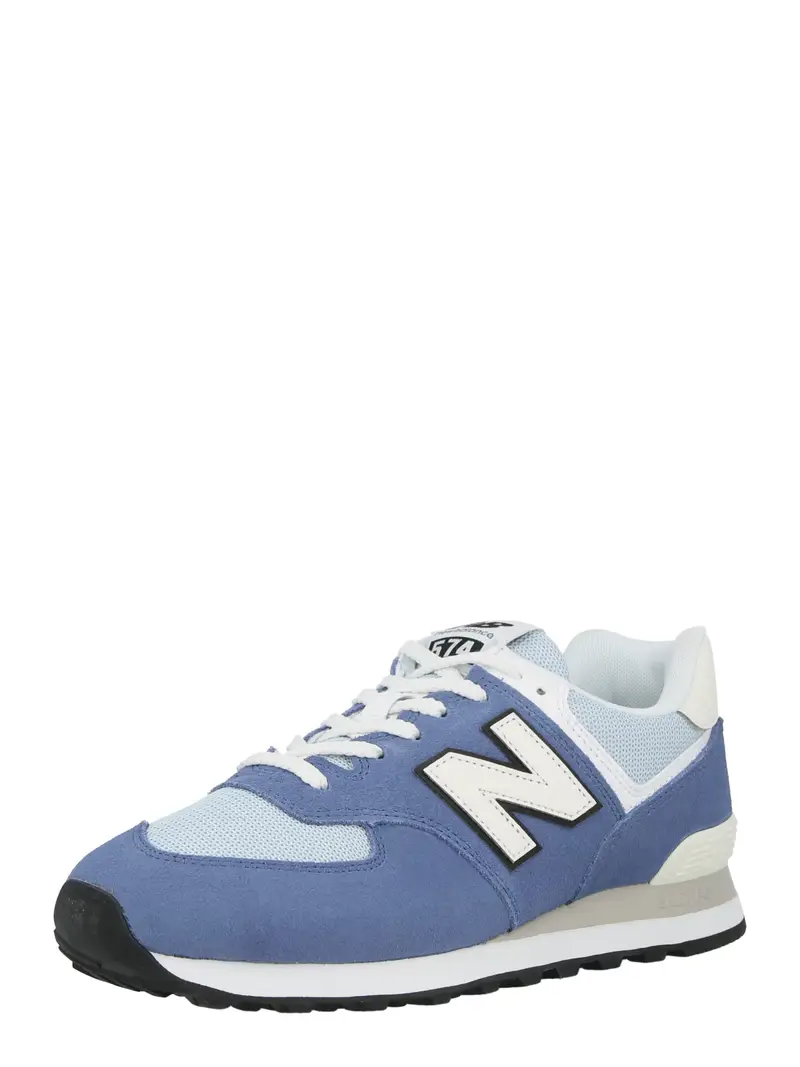 Sneaker bassa 574 opale / blu pastello / bianco
