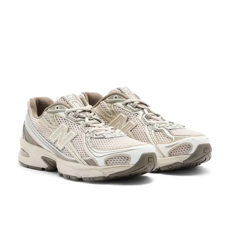 Sneaker bassa 740 beige / nudo / beige scuro / offwhite miniatura 2
