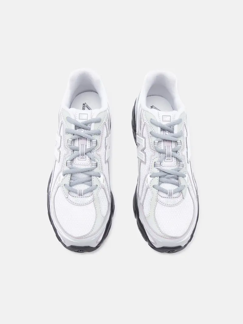 Sneaker bassa 740 grigio fumo / verde pastello / rosa antico / bianco miniatura 3