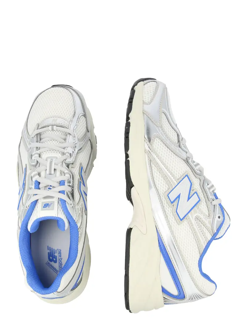 Sneaker bassa 740 turchese / bianco miniatura 2