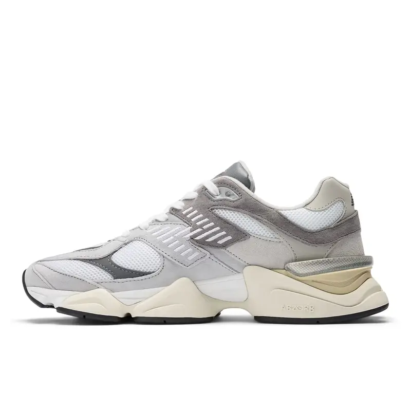 Sneaker bassa 9060 color fango / grigio chiaro / grigio scuro / bianco miniatura 3