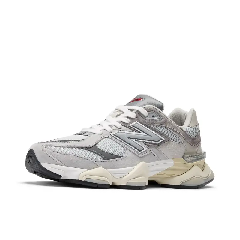 Sneaker bassa 9060 color fango / grigio chiaro / grigio scuro / bianco