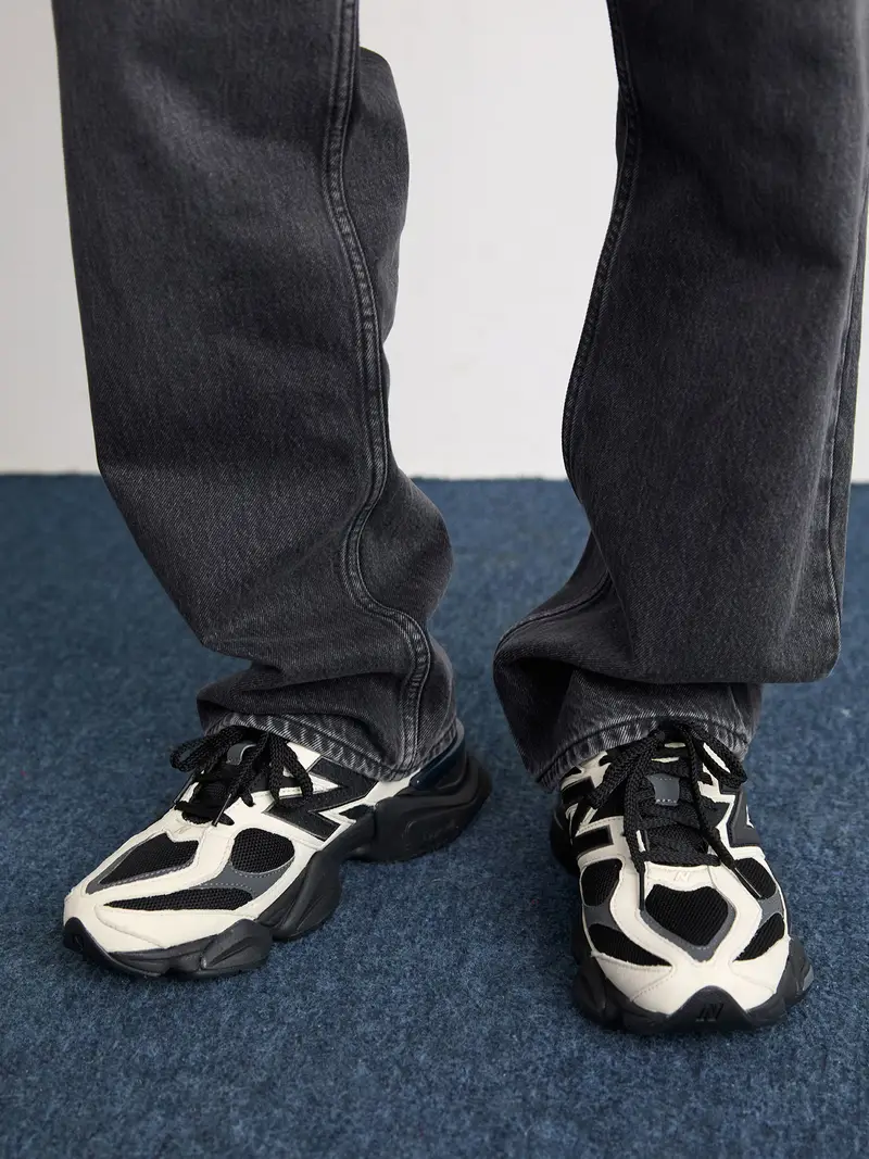 Sneaker bassa 9060 nero / bianco miniatura 3