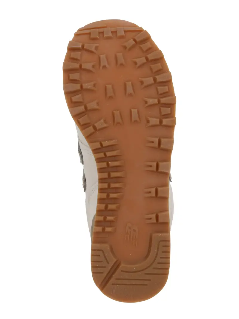 new balance Sneaker bassa beige scuro / nero / bianco miniatura 2