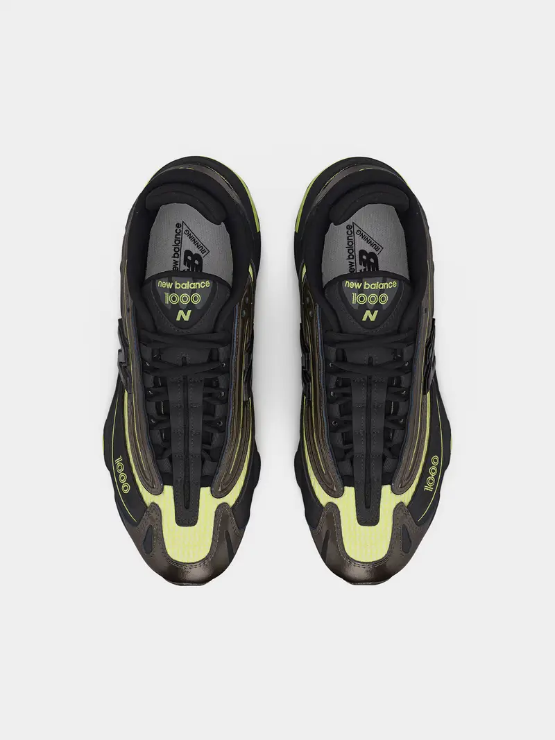 Sneaker bassa M1000 bronzo / verde chiaro / nero miniatura 3