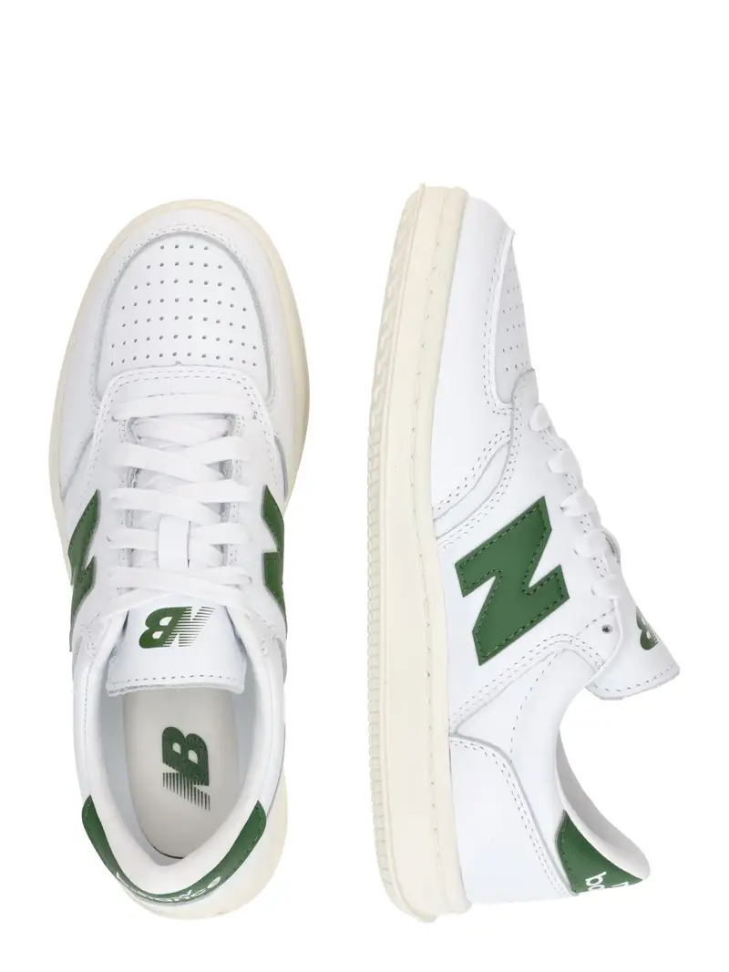 Sneaker bassa 'T500' verde scuro / bianco miniatura 2