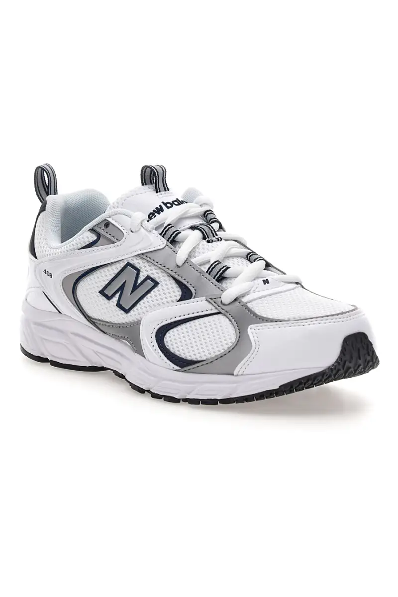 Sneaker bianco tomaia in tessuto New balance ML408A [BIANCO] miniatura 2