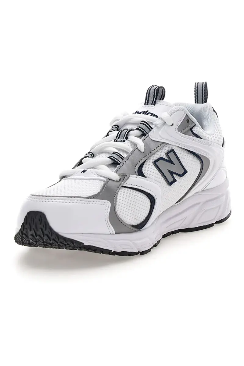 Sneaker bianco tomaia in tessuto New balance ML408A [BIANCO] miniatura 3