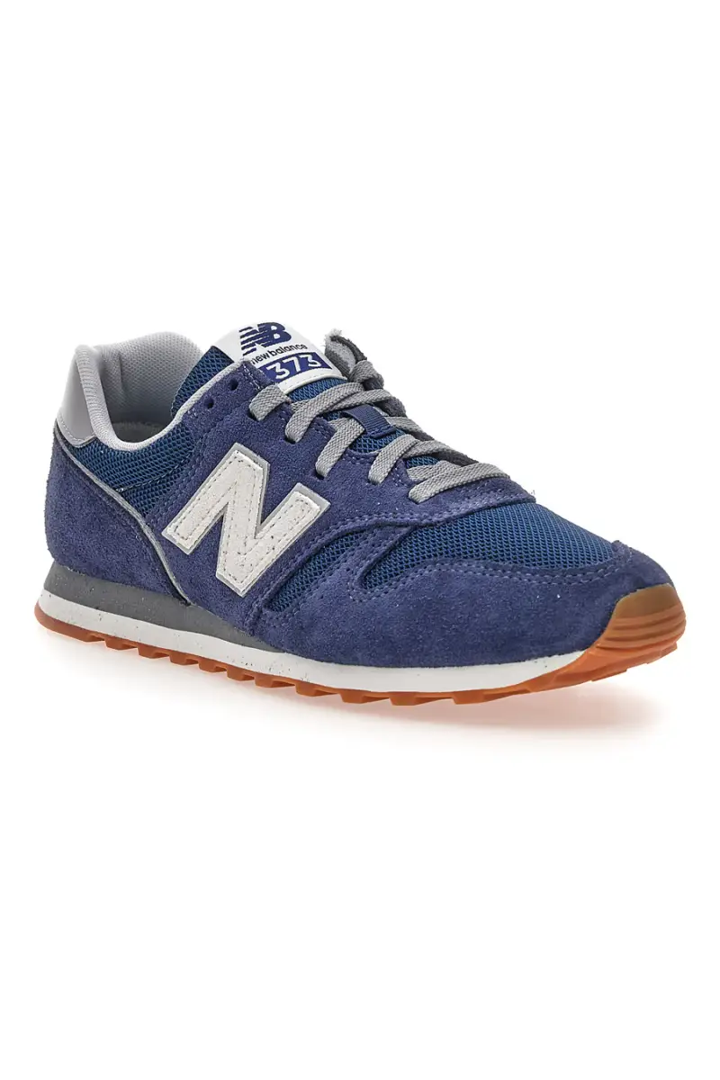 Sneaker Blu in pelle e tessuto New balance ML373SE2 [BLUE] miniatura 2