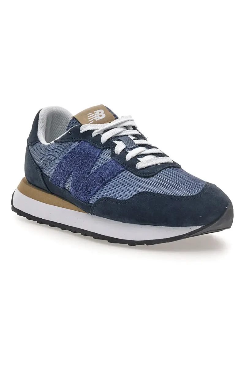 Sneaker blu inserti in pelle New balance M2374EK [GREY miniatura 2