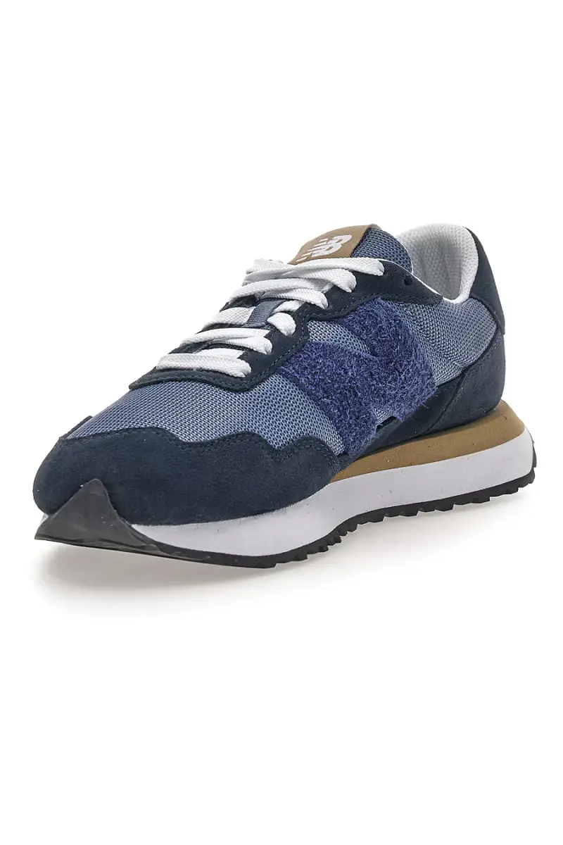 Sneaker blu inserti in pelle New balance M2374EK [GREY miniatura 3