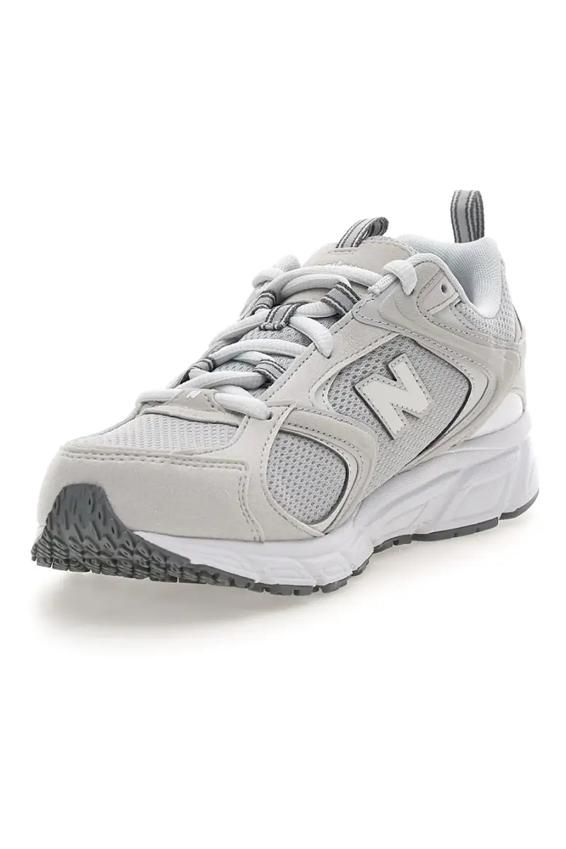 Sneaker grigio tomaia in tessuto New balance ML408NC [GRIGIO] miniatura 3
