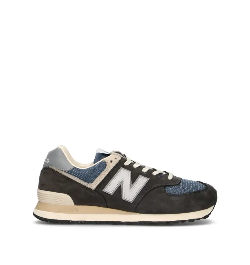 Sneaker uomo nera/blu Vario