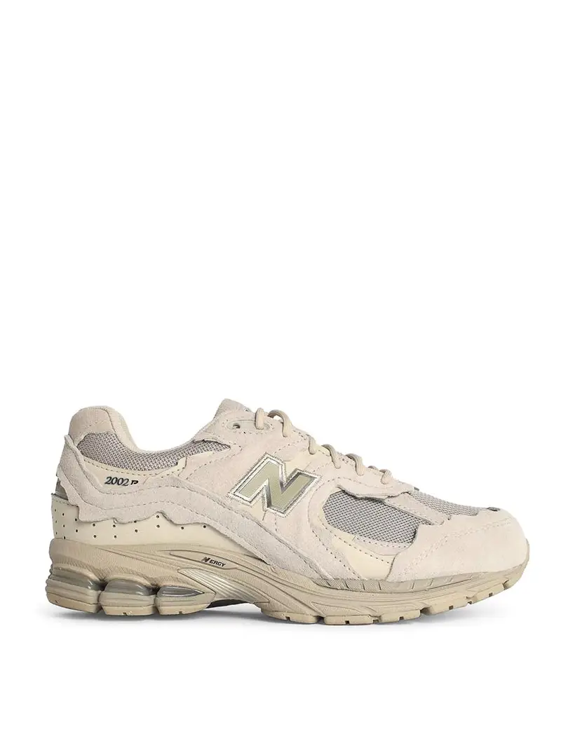 Sneakers 2002R In Mesh E Camoscio Naturale Beige