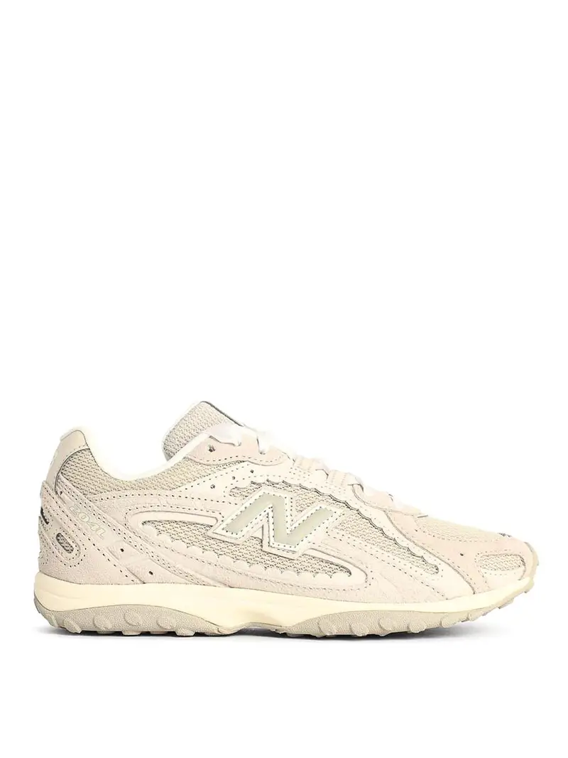 Sneakers 204L In Misto Tessuto Tecnico Beige