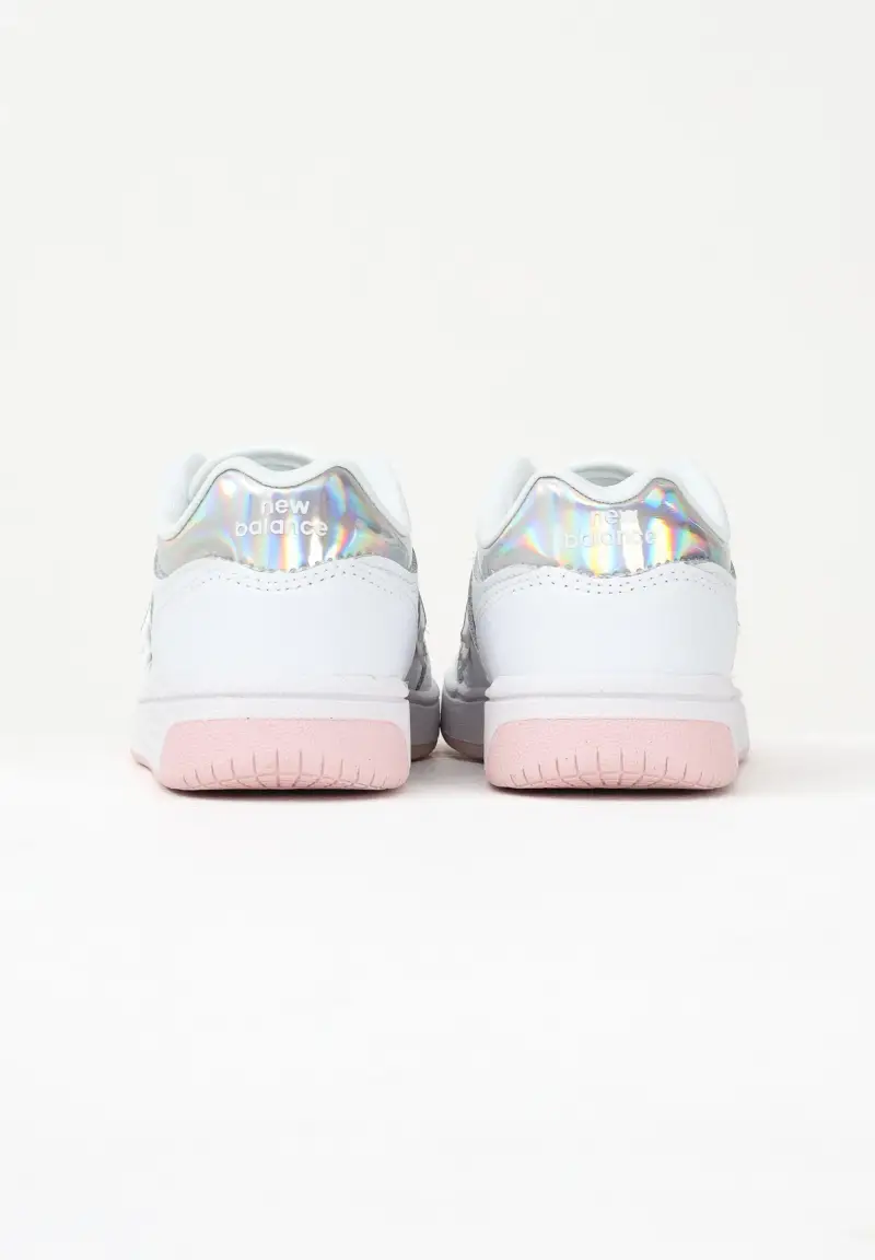 Sneakers 480 bianche da bambina miniatura 2