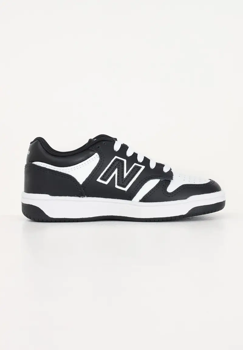 NEW BALANCE Sneakers 480 bianche e nere per bambino e bambina miniatura 2