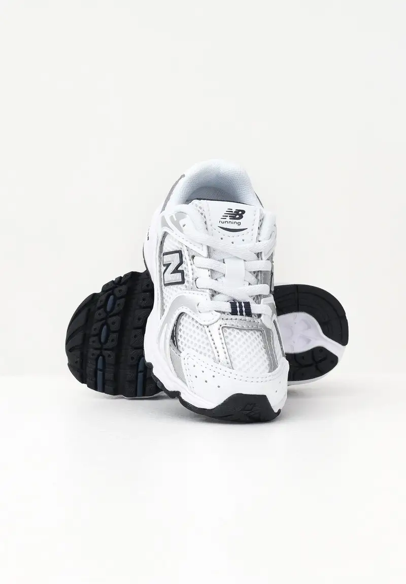 NEW BALANCE Sneakers 530 Bungee bianche da neonato miniatura 3
