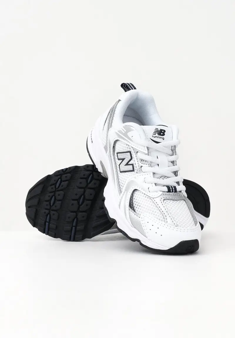 NEW BALANCE Sneakers 530 Bungee bianche per bambino e bambina miniatura 3