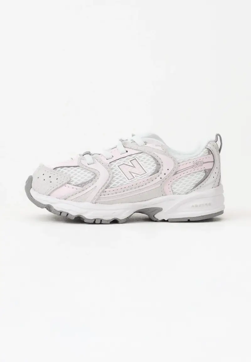 Sneakers 530 Bungee Lace rosa da neonato