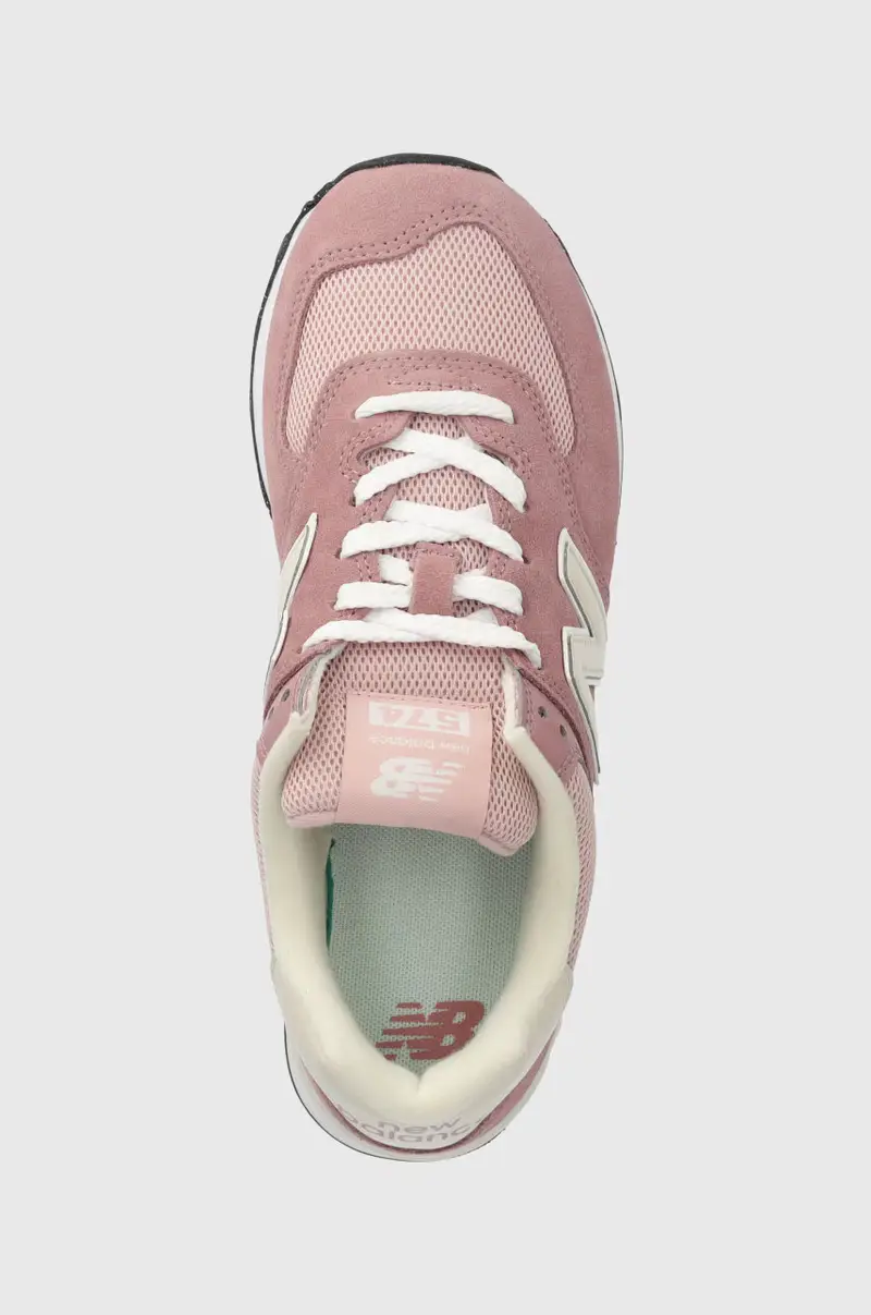 sneakers 574 colore rosa U574BWE miniatura 4