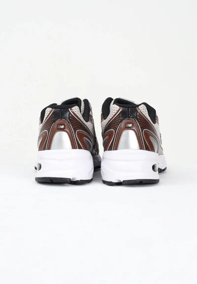 Sneakers 740 beige e bronzo per uomo e donna miniatura 2