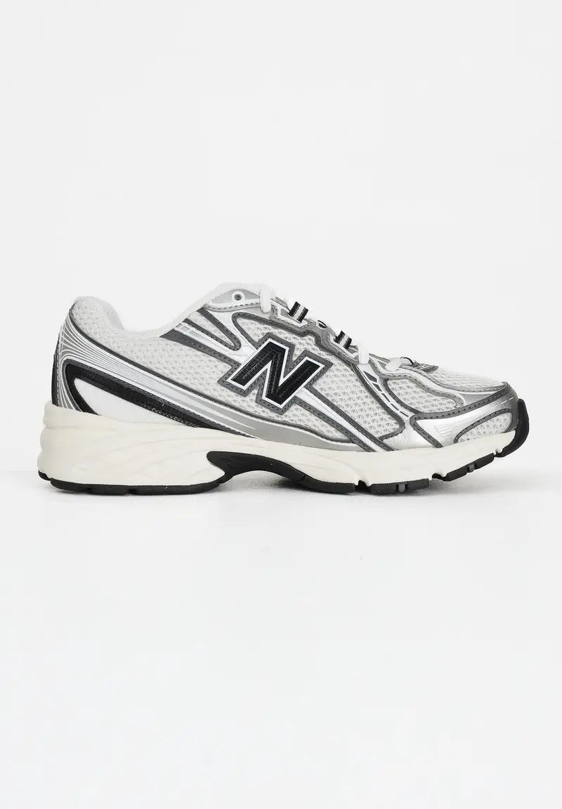 NEW BALANCE Sneakers 740 bianche, argento e nere per uomo e donna miniatura 2
