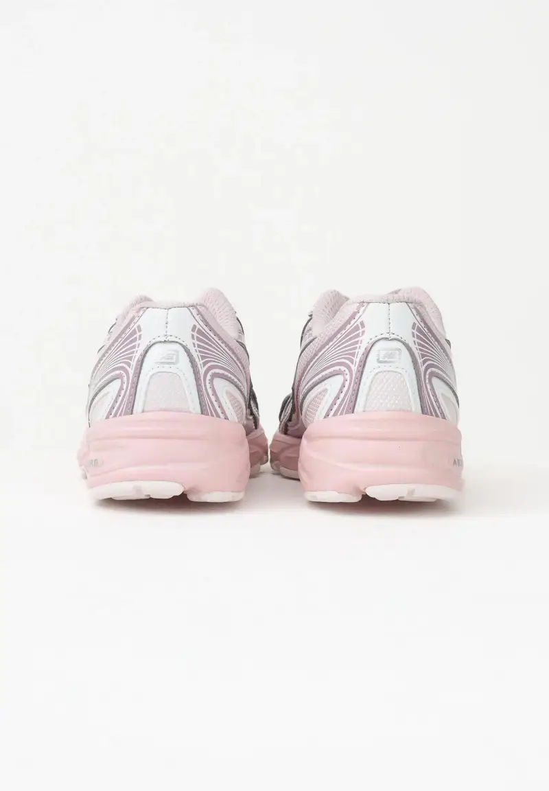Sneakers 740 Bungee Lace rosa da bambina miniatura 2