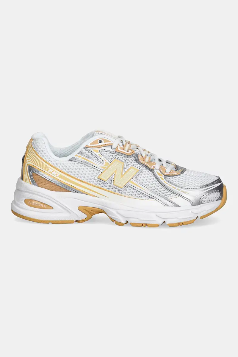 sneakers 740 donna colore arancione U740NH2 miniatura 2