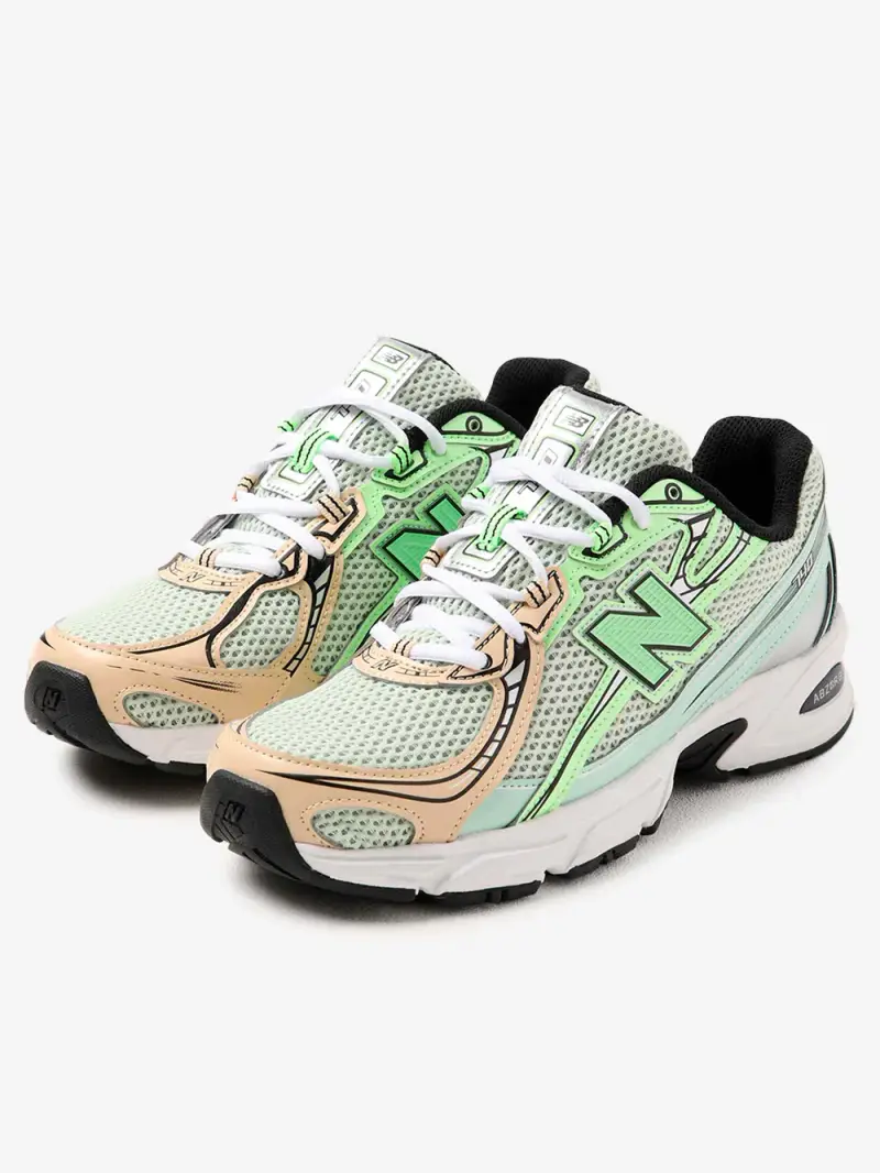 Sneakers 740 lime miniatura 2